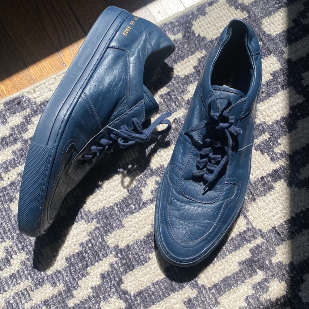 men's dark blue common projects - Picture 3 of 5